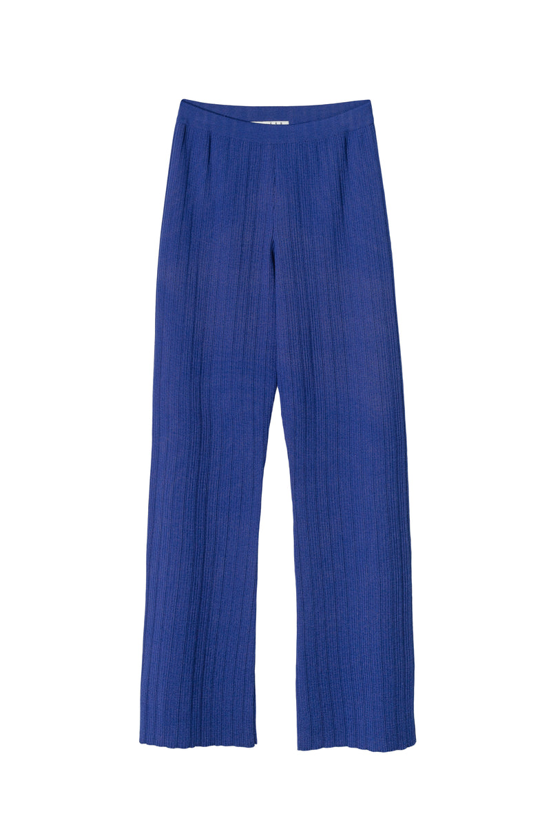 Frequency knit trouser