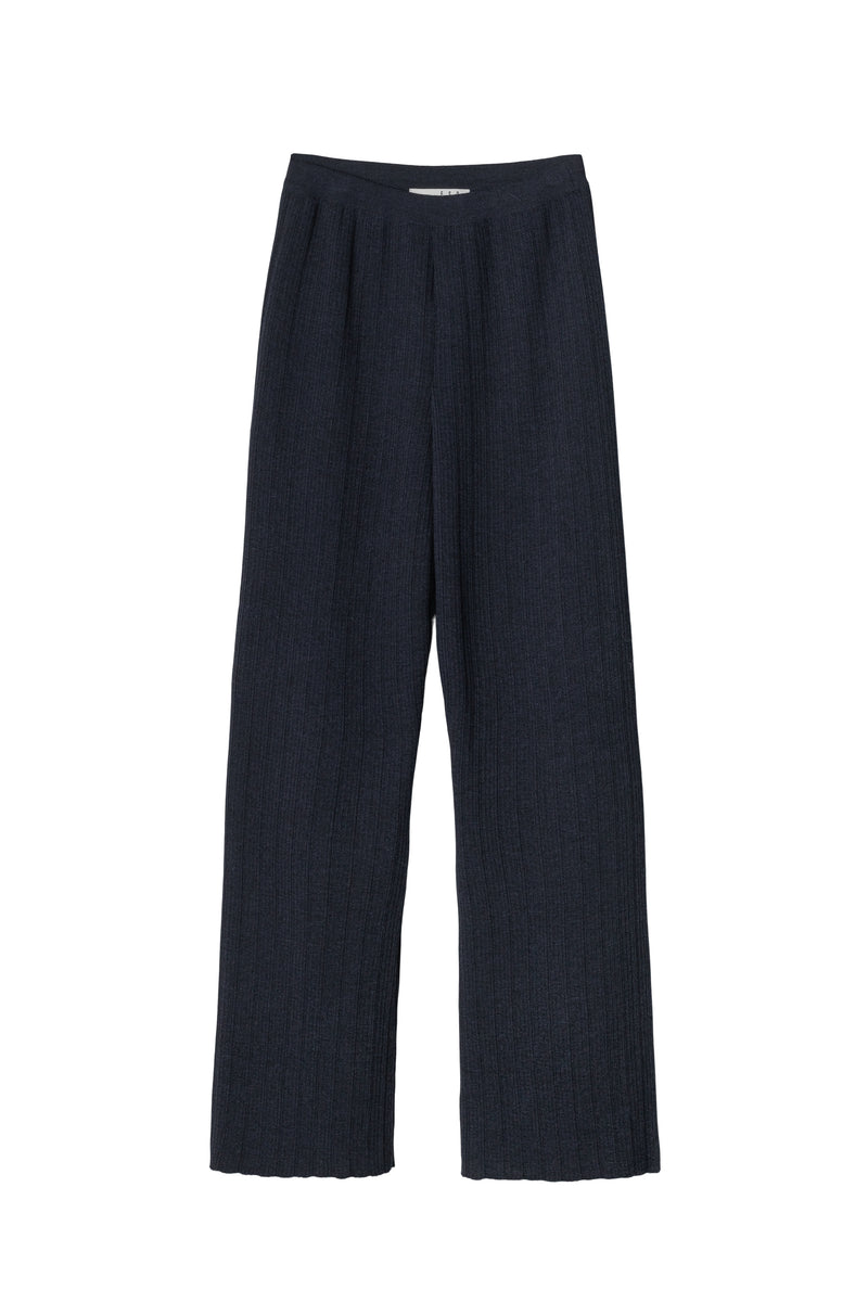 Frequency knit trouser