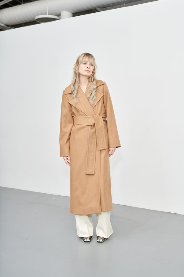 ESP POPULATION LONGCOAT CAMEL