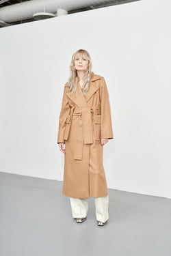 ESP POPULATION LONGCOAT CAMEL