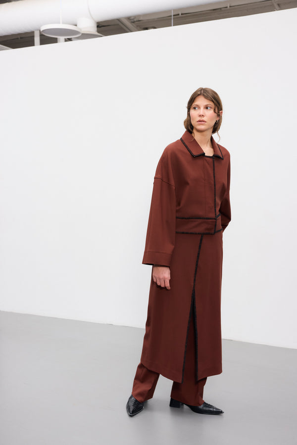 ESP REFORM SKIRT BORDO