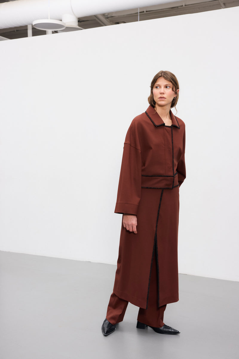 ESP REFORM SKIRT BORDO