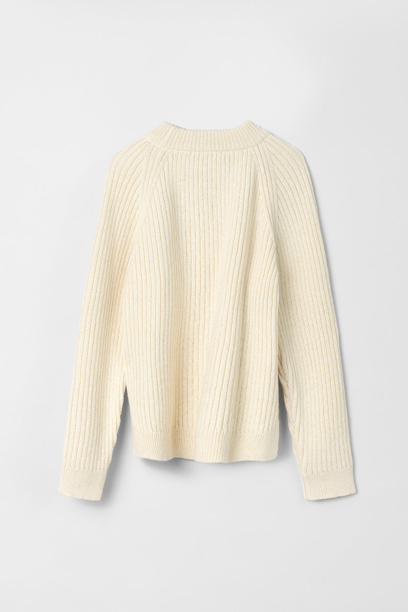 ESP FUNCTIONAL KNIT  SWEATER OFFWHITE